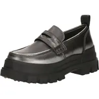 Buffalo Sapato Slip-on 'Aspha' cinzento-prateado