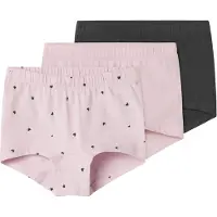 Name it Cueca rosa claro / preto