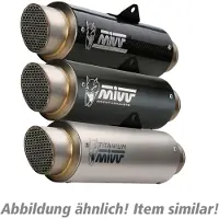 MIVV Sistema de escape Gp Pro com EG-BE MT-07 14- CARBONO