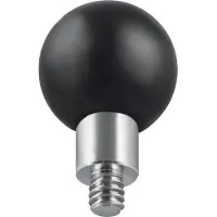 Ram Mounts Adaptador De Esfera De Tamanho B Com Pino Roscado De 1/4-20