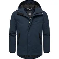 Ragwear Casaco de inverno 'Hatar' azul escuro