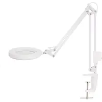 Ginza.se Luminária De Mesa Com Lupa De 3 Dioptrias 6500k 6w