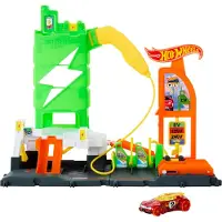 Mattel Posto De Carregamento Elétrico Para Carros Urbanos
