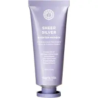 Maria Nila Sheer Silver Vegan Máscara em creme para cabelo para neutralizar os tons amarelos 50 ml