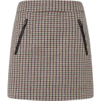 Pepe Jeans para mulher. PL901155 Saia bege Candy (S), Casual, Poliéster