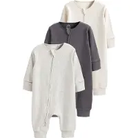 Next Pijama bege / cinzento / cinzento escuro
