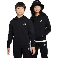 Nike Sweatshirt 'Club Flc' preto / branco
