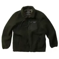 WCC West Coast Choppers Anvil Casaco de velo felpudo Verde-azeitona M