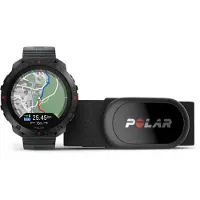 Polar - Relógios cardio - Grit X2 Pro Black + H10 para Unissexo - Preto