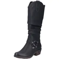 Rieker Botas de cowboy preto