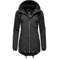 Ragwear Casaco de inverno 'Zuzka' bronze / preto