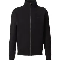 Superdry para homem. M2014127A Casaco desportivo com logótipo essencial preto (M), Casual, Algodão