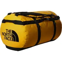 The North Face - Sacos duffel - Base Camp Duffel XXL Summit Gold TNF Black para Unissexo - Nylon - Amarelo
