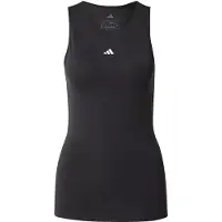 Adidas Top desportivo 'TECHFIT Racerback Training Tank' preto / branco