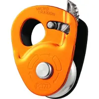 Petzl - Polias escalada - Micro traxion para Unissexo - Amarelo