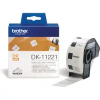 Brother DK-11221 Etiqueta Pre-cortada | Papel | Multiusos| 23x23mm