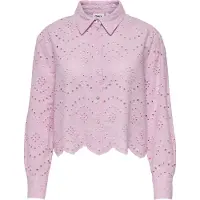 ONLY Blusa 'ONLValais' cor-de-rosa