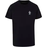 Mister tee Camisa 'More Espresso Less Depresso' preto / branco