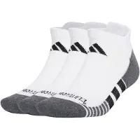 Adidas Meias de desporto 'Performance CLIMACOOL Cushioned Low 3 Pairs' cinzento escuro / preto / branco