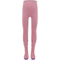 Ewers Collants 'Einhorn' bege / ouro / fúcsia / cor-de-rosa