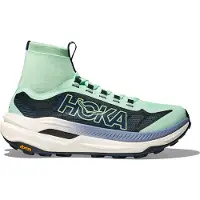 Hoka One One - Sapatilhas trail - Tecton X 3 W Mint Fluorite/Varsity Navy para Mulher - Tamanho 6,5 US - Verde