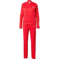 Adidas Fato de treino 'Dayready' vermelho vivo / branco