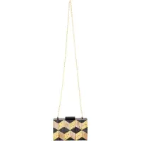NAEMI Clutches ouro / preto