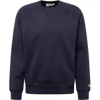 Carhartt WIP Sweatshirt 'Chase' navy / amarelo dourado