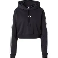 Adidas Sweatshirt de desporto preto / branco