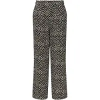 ONLY Calças 'ONLKatty' creme / preto
