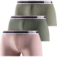 s.Oliver Boxers navy / oliveira / rosa escurecido / branco