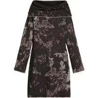 Desigual , Vestido bardot justo, Mulher, Marrom, S