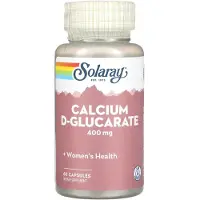 Solaray D-glucarato De Cálcio 400mg 60 Unidades