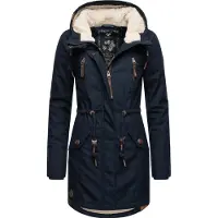 Ragwear Sobretudo de inverno 'Elsie' azul / navy