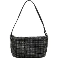 NAEMI Mala de ombro preto / prata