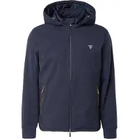 GUESS para homem. M4YL27WEDJ0 Casaco corta-vento azul-marinho (XL), Casual, Poliéster