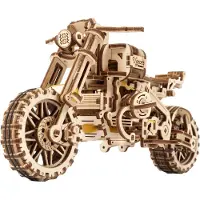 Ugears Modelo de motocicleta Scrambler Ugr-10 KIT MONTAGEM MOD UGR-10