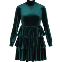 Faina Vestido de cocktail esmeralda