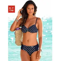 LASCANA Biquíni navy / azul claro
