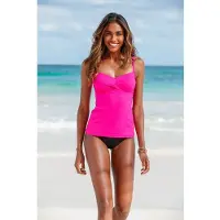 s.Oliver Top de tankini 'Spain' rosa