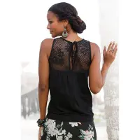 LASCANA Top preto