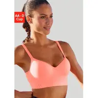 LASCANA Soutien de desporto laranja néon