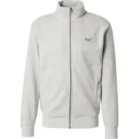 Superdry para homem. M2014127A Sweatshirt com logótipo cinzento (3XL), Casual, Cinza, Algodão