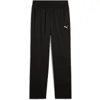 Puma Calças de desporto 'Essentials' preto / branco
