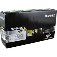 Lexmark C746A1YG toner amarelo