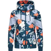 Ragwear Casaco funcionais 'Nuggie' azul claro / petróleo / laranja / branco