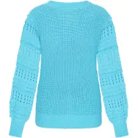 Usha Pullover azul ciano