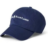Ralph Lauren para homem. 710958055005 Boné de sarja de algodão marinho (OSFA), Casual