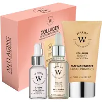 Warda Set Collagen Revive & Firm — (serum/30ml + cr/50ml + eye/serum/15ml)