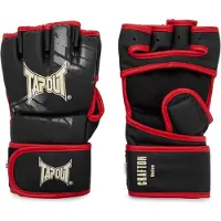 TAPOUT Luvas de desporto 'Crafton' vermelho / preto / offwhite
